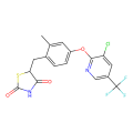 5-[(4-{[3-chloro-5-(trifluoromethyl)pyridin-2-yl]oxy}-2-methylphenyl)methyl]-1,3-thiazolidine-2,4-dione