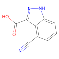 4-cyano-1H-indazole-3-carboxylic acid