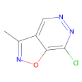 7-chloro-3-methyl-isoxazolo[4,5-d]pyridazine