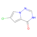 6-chloro-3H,4H-pyrrolo[2,1-f][1,2,4]triazin-4-one