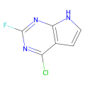 4-chloro-2-fluoro-7H-pyrrolo[2,3-d]pyrimidine