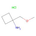 1-(methoxymethyl)cyclobutan-1-amine hydrochloride