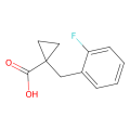 1-[(2-fluorophenyl)methyl]cyclopropane-1-carboxylic acid