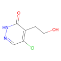 4-chloro-5-(2-hydroxyethyl)-1H-pyridazin-6-one