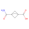 3-carbamoylbicyclo[1.1.1]pentane-1-carboxylic acid