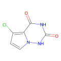5-chloro-1H-pyrrolo[2,1-f][1,2,4]triazine-2,4-dione