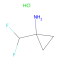 1-(difluoromethyl)cyclopropanamine;hydrochloride