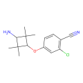 2-chloro-4-[trans-3-amino-2,2,4,4-tetramethylcyclobutoxy]benzonitrile