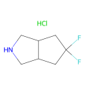 cis-5,5-difluoro-2,3,3a,4,6,6a-hexahydro-1H-cyclopenta[c]pyrrole;hydrochloride
