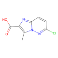 6-chloro-3-methylimidazo[1,2-b]pyridazine-2-carboxylic acid