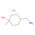 cis-4-(aminomethyl)-1-methyl-cyclohexanol;hydrochloride