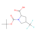 cis-1-tert-butoxycarbonyl-4-(trifluoromethyl)pyrrolidine-2-carboxylic acid