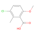 3-chloro-6-methoxy-2-methyl-benzoic acid