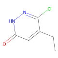 3-chloro-4-ethyl-1H-pyridazin-6-one