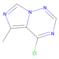 4-chloro-5-methylimidazo[4,3-f][1,2,4]triazine