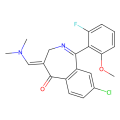 8-chloro-4-(dimethylaminomethylene)-1-(2-fluoro-6-methoxy-phenyl)-3H-2-benzazepin-5-one