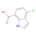 4-chloro-1H-indole-7-carboxylic acid