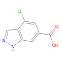 4-氯-1H-吲唑-6-羧酸