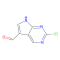 2-chloro-7H-pyrrolo[2,3-d]pyrimidine-5-carbaldehyde
