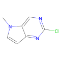 2-chloro-5-methyl-pyrrolo[3,2-d]pyrimidine