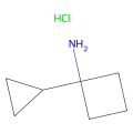 1-cyclopropylcyclobutanamine;hydrochloride