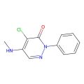 4-Chloro-5-(methylamino)-2-phenyl-3(2H)-pyridazinone