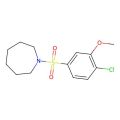 1-(4-Chloro-3-methoxyphenyl)sulfonylazepane