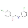 2-(3-Chloroanilino)-1-(4-chlorophenyl)ethanone