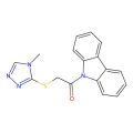 1-Carbazol-9-yl-2-[(4-methyl-1,2,4-triazol-3-yl)sulfanyl]ethanone