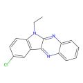 9-Chloro-6-ethyl-6H-indolo[2,3-b]quinoxaline