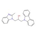 1-Carbazol-9-yl-3-(2-methyl-benzoimidazol-1-yl)-propan-2-ol