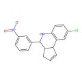 8-chloro-4-(3-nitrophenyl)-3a,4,5,9b-tetrahydro-3H-cyclopenta[c]quinoline