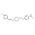 4-(2-(1-(4-Chlorocinnamyl)piperazin-4-yl)ethyl)benzoic acid
