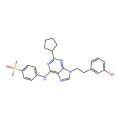 3-[2-(2-Cyclopentyl-6-{[4-(dimethylphosphoryl)phenyl]amino}-9H-purin-9-YL)ethyl]phenol