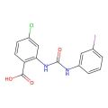 4-chloro-2-[(3-iodophenyl)carbamoylamino]benzoic Acid