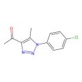 1-[1-(4-chlorophenyl)-5-methyl-1H-1,2,3-triazol-4-yl]ethan-1-one