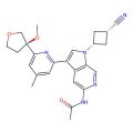 cis-N-[1-(3-cyanocyclobutyl)-3-[6-[(3R)-3-methoxytetrahydrofuran-3-yl]-4-methyl-2-pyridyl]pyrrolo[2,3-c]pyridin-5-yl]acetamide