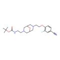 (2-{7-[2-(4-Cyano-2-fluoro-phenoxy)-ethyl]-9-oxa-3,7-diazabicyclo[3.3.1]non-3-yl}-ethyl)-carbamic acid tert-butyl ester