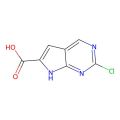 2-chloro-7H-pyrrolo[2,3-d]pyrimidine-6-carboxylic acid