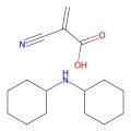 2-cyanoprop-2-enoic acid;N-cyclohexylcyclohexanamine