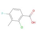 2-chloro-4-fluoro-3-methylbenzoic acid
