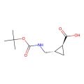 (1S,2S)-2-[(tert-butoxycarbonylamino)methyl]cyclopropanecarboxylic acid