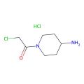1-(4-amino-1-piperidyl)-2-chloro-ethanone;hydrochloride