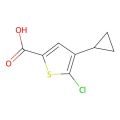 5-氯-4-环丙基噻吩-2-羧酸
