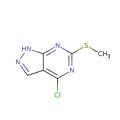 4-氯-6-(甲硫基)-1H-吡唑并[3,4-d]嘧啶