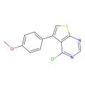 4-氯-5-(4-甲氧基苯基)噻吩并[2,3-d]嘧啶