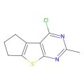 4-氯-2-甲基-6，7-二氢-5H-环戊二烯并[4，5]噻吩并[2，3-d]嘧啶