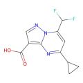 5-环丙基-7-(二氟甲基)吡唑并[1，5-a]嘧啶-3-羧酸