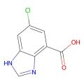 6-氯-1H-苯并[d]咪唑-4-羧酸