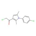 2-氯-1-[1-(4-氯苯基)-2，5-二甲基-1H-吡咯-3-基]-1-乙酮